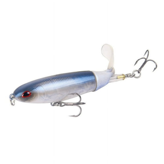 2Pcs 10cm/14cm Artificial Water Fishing Lure Whopper Lure Perform Smooth Rotation Tail Equipment