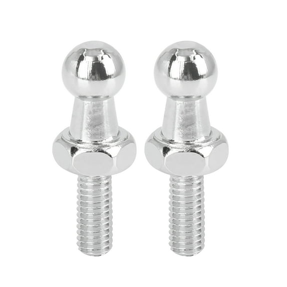 2Pcs 10mm M6 Gas Strut Ball Stud for Gas Spring Lift Support for Vehicle