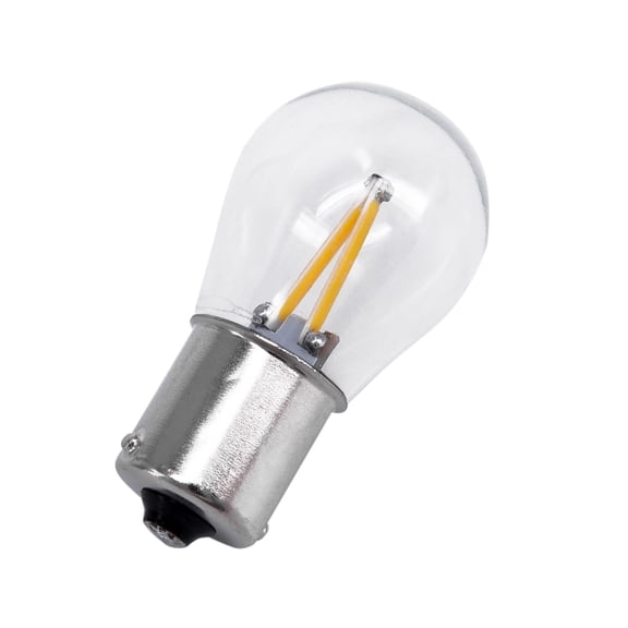 2Pcs 1156 Ba15S Dc8-28V Led Turn Signal Light Reverse Backup Lamp Bulb Yellow