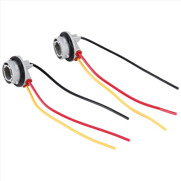 2Pcs 1157 Bay15D Lamp Holder Bulbs P21/5W Adapter Base Socket Connector Plastic Car Accessories For Brake Light