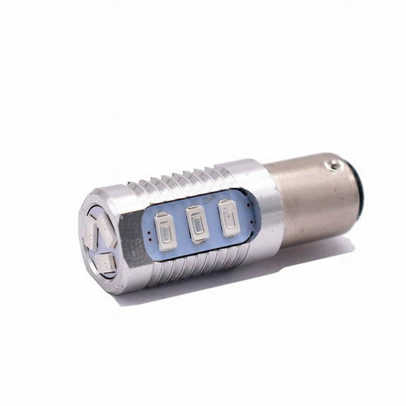 2Pcs 1157 Strobe Blinking Car Rear Alert Safety Brake Tail Stop LED Light Bulbs