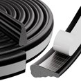 thumbnail image 1 of 2Pcs×119" Wedge Weather Stripping Door Seal Strip for Door Frame & Window,Self Adhesive Window Insulation Draft Stopper Seal for Winter,Gray Foam Door Gap Filler for Soundproofing Light Blocker, 1 of 9