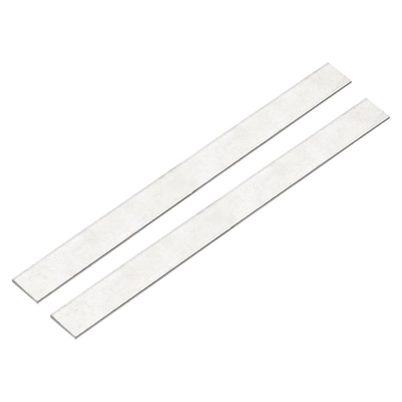 2Pcs 12" x 1" Copper Flat Bar,1/8" Thickness Tinned Copper Bar Stock for Architectural Projects