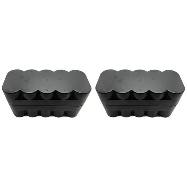 2Pcs 120 Film Plastic Storage Box Container Case Up to Support 10 Films