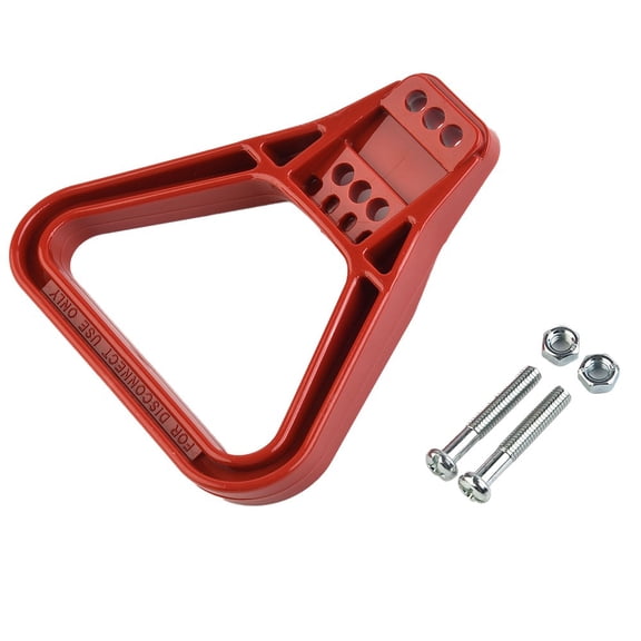 2Pcs 120A/175A 600V Plug Forklift Power Connector Handle 175A-Red