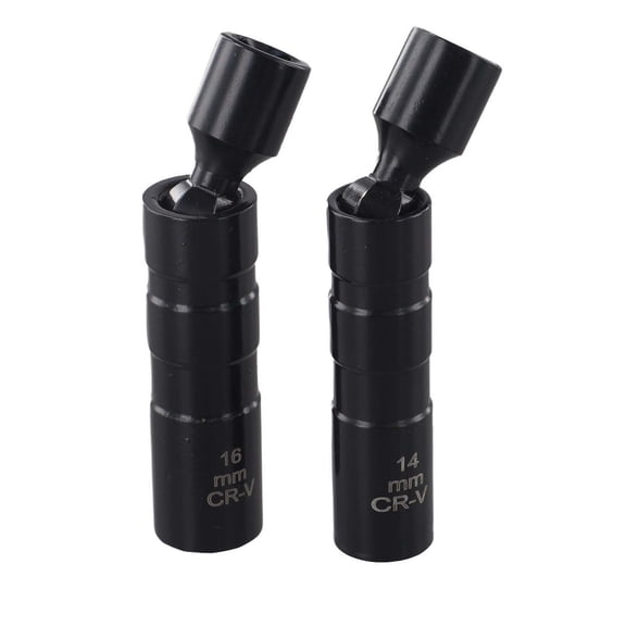 2Pcs 14/16Mm 3/8 Inch Spark Socket Wrench Adapter Spark Extractor Connector Set For N54 N55 N63 E90 Car Repair Tool