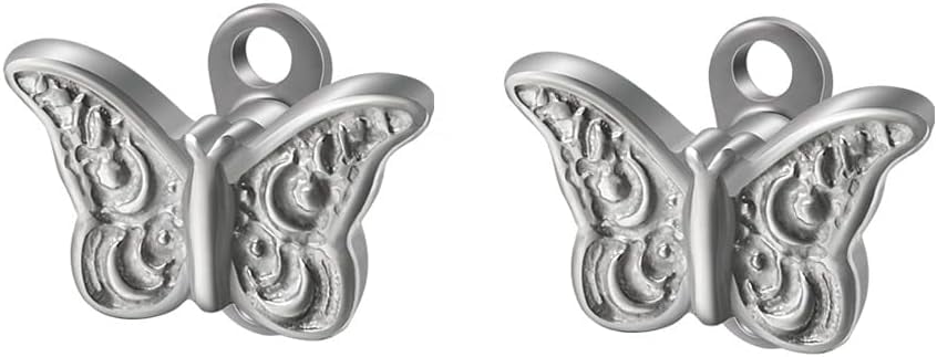 2Pcs 14G Cross Dermal Anchor Tops and Base Stainless Steel Cubic ...