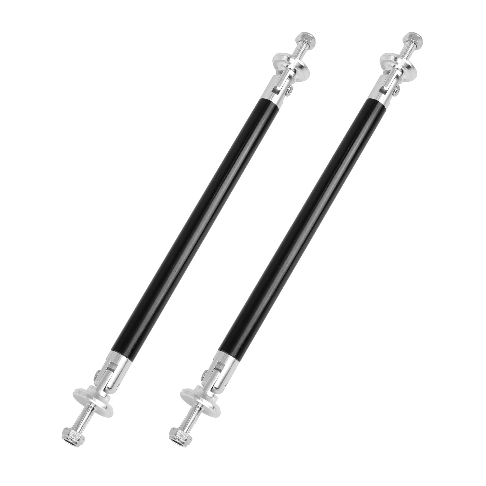 2Pcs 150mm Universal Adjustable Front Bumper Lip Lever Support Rod ...