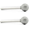 thumbnail image 1 of 2Pcs 15mm 9/16" Spherical Head Diamond Grinding Bits Round Ball Lapidary Tools, 1 of 9