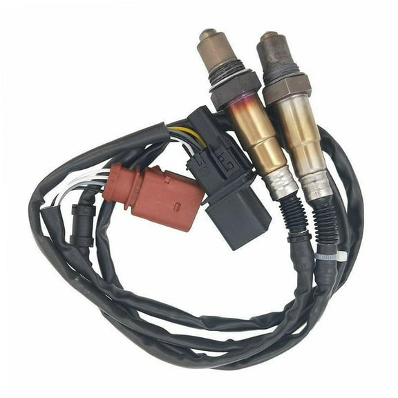 2Pcs 17014 SG1170 Upstream Lambda Oxygen Sensor For Audi A4 A4 Quattro 2001-2005, For Volkswagen Golf 2002-2006 Jetta 2002-2005 Beetle 2002-2004 OE 0258007057 234-4808 Air Fuel Ratio Sensor-A