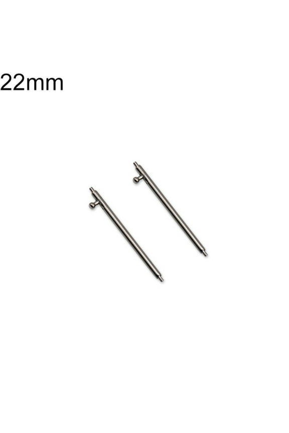 2Pcs 18/20/22mm Stainless Steel Quick Release Watch Strap Band Spring Bar Pin