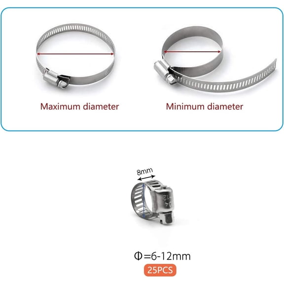 2Pcs 180 Degree Structural Pipe Connectors 3 Way End Rails Clamp with Wrench Stainless Steel Corner Pipe Fittings for DIY Shelf Garden Support 1" Fit Pipe Dia, Silvery
