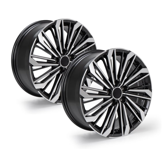 2Pcs 19" Wheel Rim 19x8-inch 5 Lug Gunmetal Gray, for Nissan Altima 2023-2024, Replacement Alloy Rim