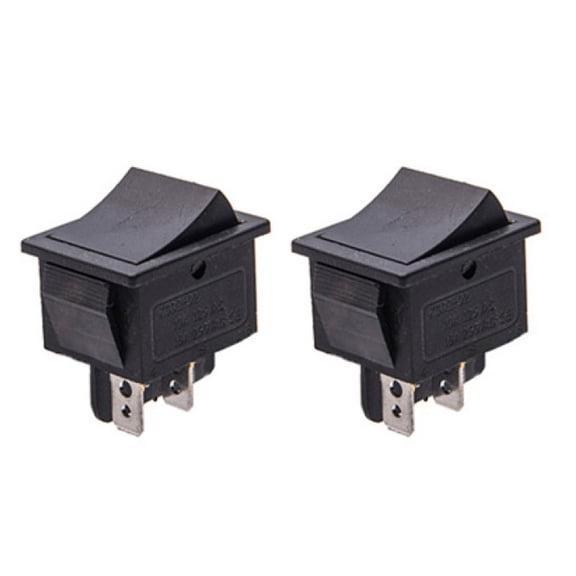 2Pcs 2/3/6Pin Self-Reset Switches 10A 12V Normally Open For 6-24V Children'S Electric Vehicles Automatic Reset Throttle Switch