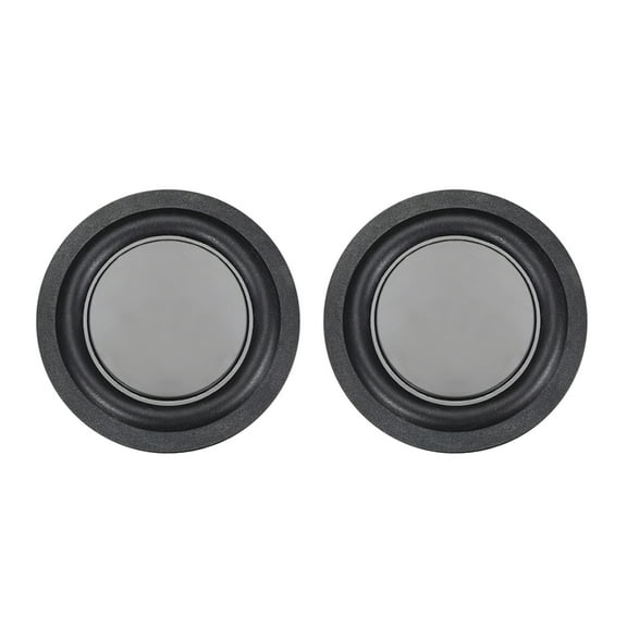 2Pcs 2" 57mm Bass Speaker Passive Radiator Rubber Vibration DIY