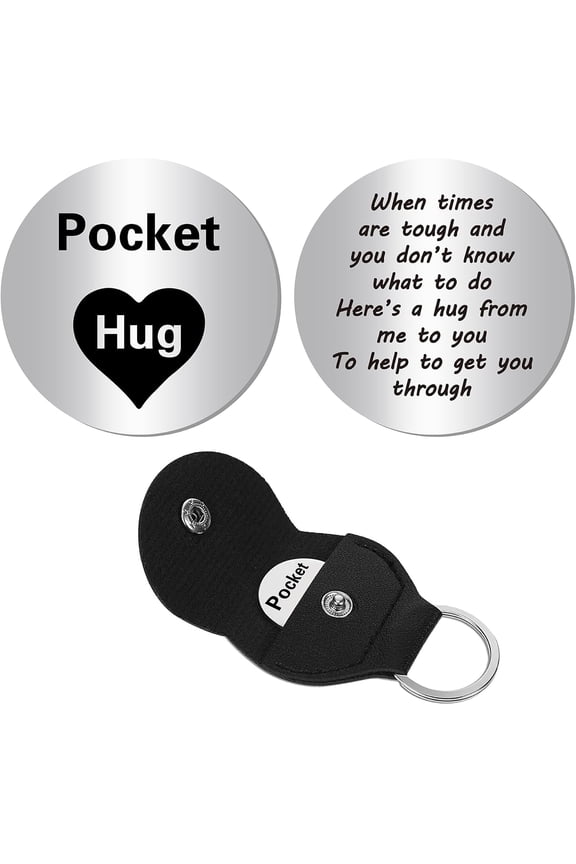 2Pcs 2 Style PU Leather Guitar Clip with Stainless Steel Ring & Commemorative Coins for DIY Musical Instrument Accessories Heart 1pc/sytle