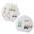 2Pcs 2 Styles Acrylic Earring Display Stands Water Ripple Jewelry ...