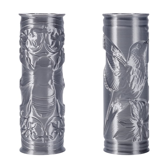 2Pcs 2 Styles Polylactic Acid Mold Clay Roller Column Mixed Shapes 105x36mm 1pc/style