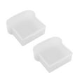 2PCS 20 Oz Shape Sandwich Box Food Grade Pp Made Allow Microwave
