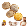 thumbnail image 1 of 2Pcs 2026 Dumpling Squishy Large with Steamer Box,Super Soft Giant Squishy Dumpling,Jumbo Dumplings Squishys,Large Stress Relief for Everyone Anxiety Relief (Yellow & White), 1 of 9