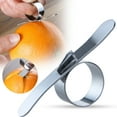 thumbnail image 1 of 2Pcs 2026 New Upgraded Stainless Steel Orange Peeler,Multi-function Orange Pomelo Opener for Orange Ring Peeling,Portable Kitchen Gadget for Peeling, 1 of 8