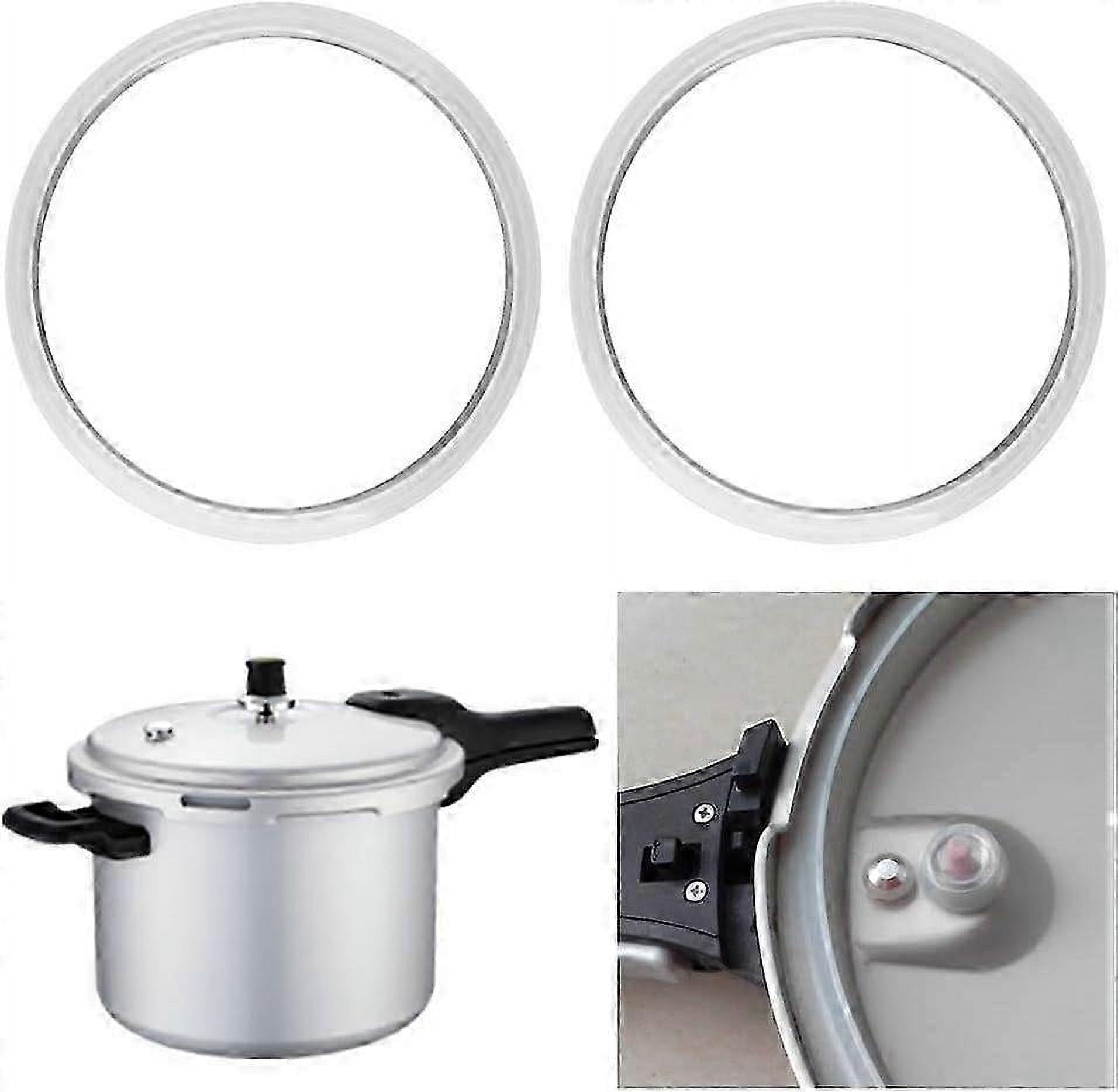 2Pcs 22CM Pressure Cookers White Silicone Rubber Gasket Sealing Ring ...