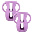 thumbnail image 1 of 2Pcs 240Ml Silicone Baby Bottle Sleeve With Handles, 8Oz Glass Bottle Protector, Compatible With Philips Avent Natural & Anti-Colic Glass BottlesNew, 1 of 4