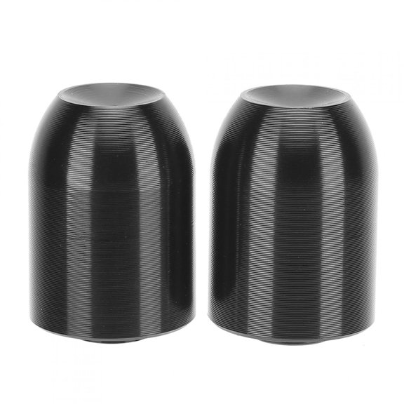 2Pcs 25 Core Low Sound Horn Speaker Pure Aluminium Shot Heads Dome Dustproof Cap Cover