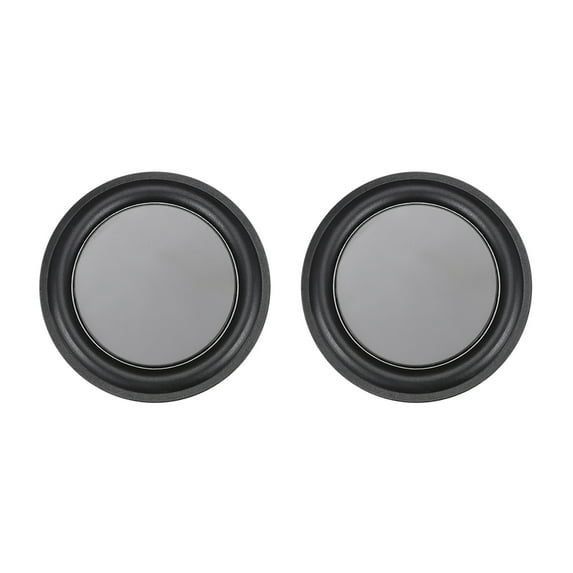 2Pcs 3" 70mm Bass Speaker Passive Radiator Rubber Vibration DIY Repair