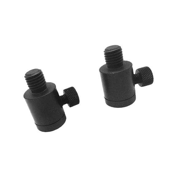 2Pcs 3/8inch Thread Fishing Quickly change Connector Aluminum Twist Lock Adapters for Enhances Stability and Durability