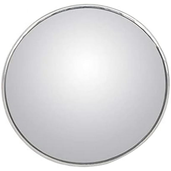 2Pcs 3 Inch Non-Adjustable Large Stick-On Convex Blind Spot Mirror, HD Glass Big Round Rear View, Strong Adhesive for Car, Van, SUV and Trucks (3"(75mm), Frameless)