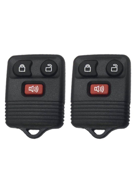 2Pcs 3 Keys Remote Car Key Fob Fit for 1999 2000 2001 2002 2003 2004 2005 2006 2007