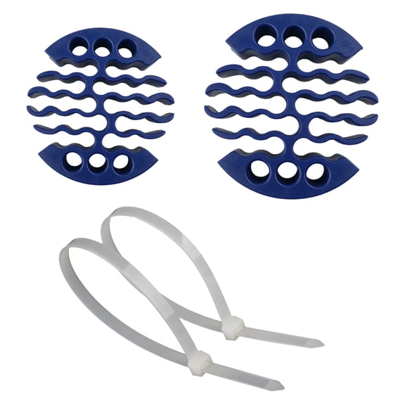 2Pcs 30 Holes Networks Cable combs Networks Room Cables management Tool Cable Organizing Tool Cord Holder Easy to Use