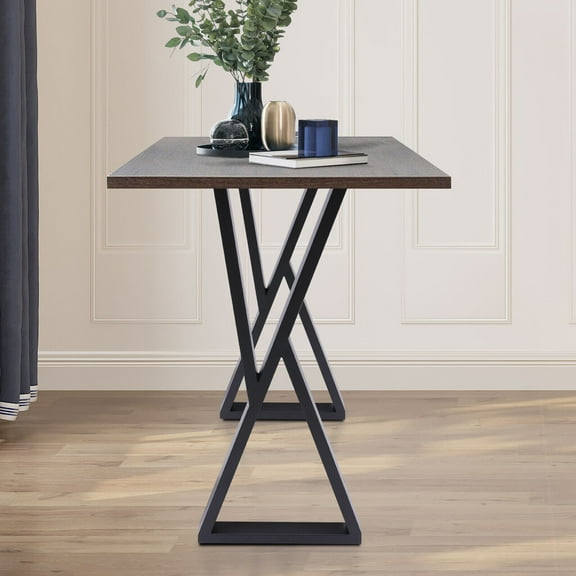 32'' Set of 2 DIY Table Desk Bench Legs Coffee Metal Iron DIY Furniture Leg 200kg Load for Home, Bars