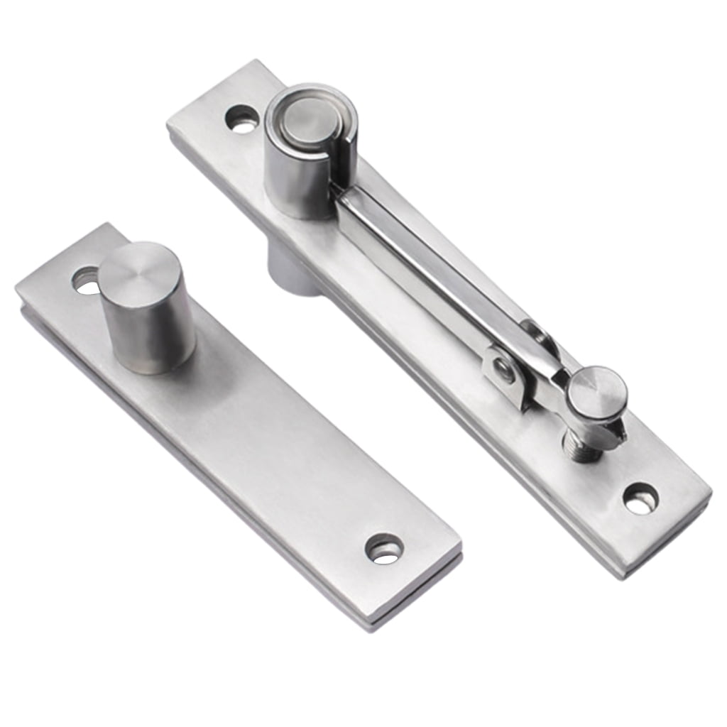 2Pcs 360/90 degree Rotating Shafts Wood Door Hinge Heavy Duty Pivots ...