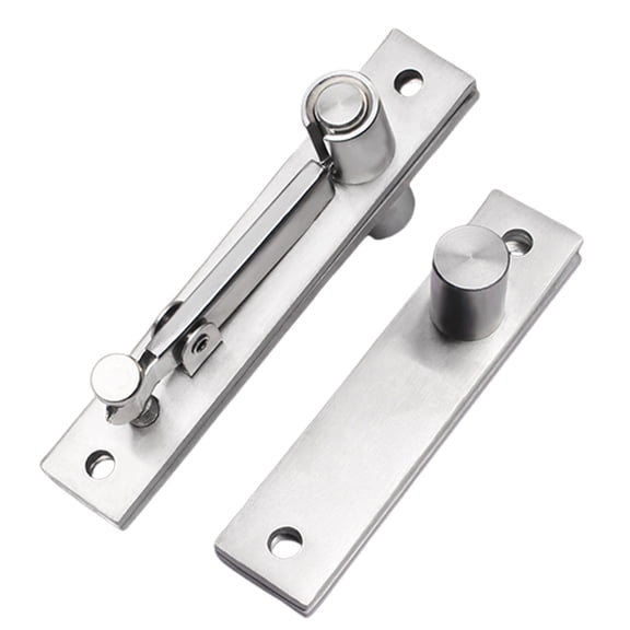 2Pcs 360/90 degree Rotating Shafts Wood Door Hinge Heavy Duty Pivots Hinge
