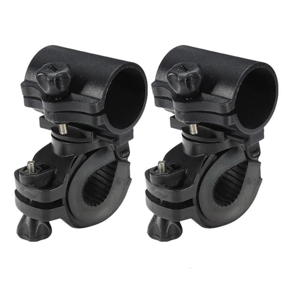 2Pcs 360 Degree Rotating Bicycles Flashlight Brackets Cycling Flashlight Holder