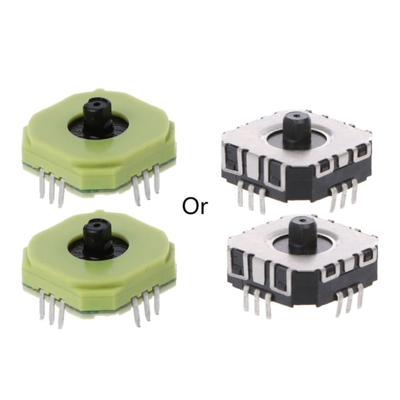 Analog Thumb Joystick Repair Parts Replacement for Console Module Thumb Stick Replacement 3D Analog Joystick