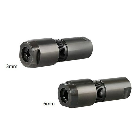 2Pcs 3Mm 6Mm Angle Grinder To Straight Grinder Chuck Adapter For 100-Type Angle Grinder M10X1.5 Thread Power Tools Access