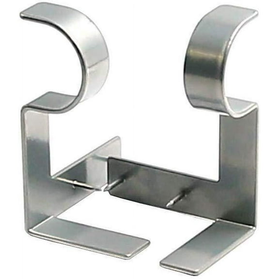 2Pcs/3Pcs/4Pcs Fast Fit No Measure Single Curtain Rod Brackets No Drill No Damage Perfect Curtains Rod Holders