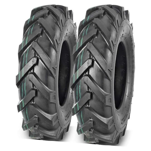 2Pcs 4.80/4.00-8 Tires 4.80x4.00-8 8" Lawn Garden Tires 4.80x4.00x8 4.80-4.00-8 Turf Lawnmower Tractor Golf Cart Tubeless Tire