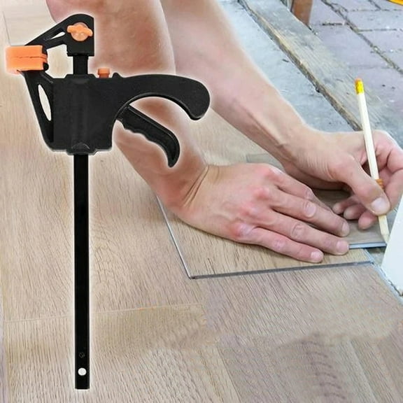 2Pcs 4 Inch Quick Grip Clamps, Ratchet Bar Clamps, One Handed Bar Clamp F Woodwork Clamp, Fixing Tool Quick Release Grip Clamps for Woodworking Craft DIY