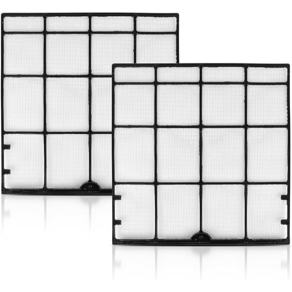 2Pcs 4007597 Mini Split Air Filter Replacement for Daikin Mini Split Units CTKS20KVMA, CTXS07LVJU, CTXS07WVJU9, 12.4'' * 11.8''