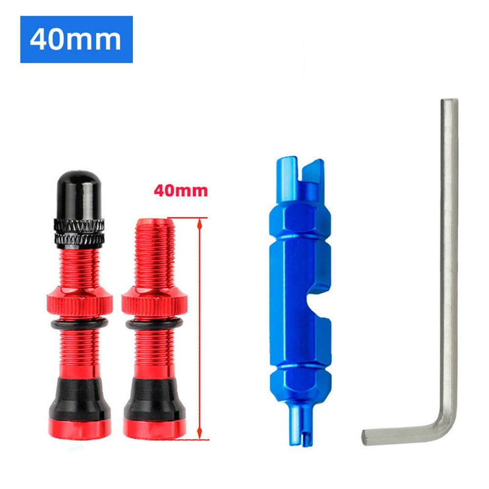 2Pcs 4060Mm For American Valve Tubeless Vacuum Valve Bicycle Tire