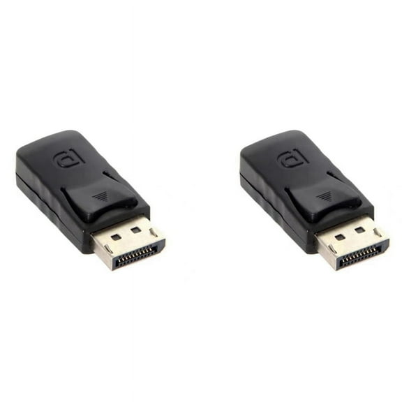 2Pcs 4K Displayport Dummy Plug DP Virtual Display Adapter Graphics Video Card Cheater EDID Headless Ghost Emulator