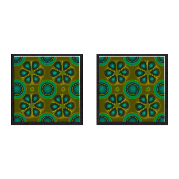 2Pcs 4x4Inch Magnetic Field Viewing Film,Magnetic Field Viewer,Magnetic Flux Display, Pattern Detector,for Scientific