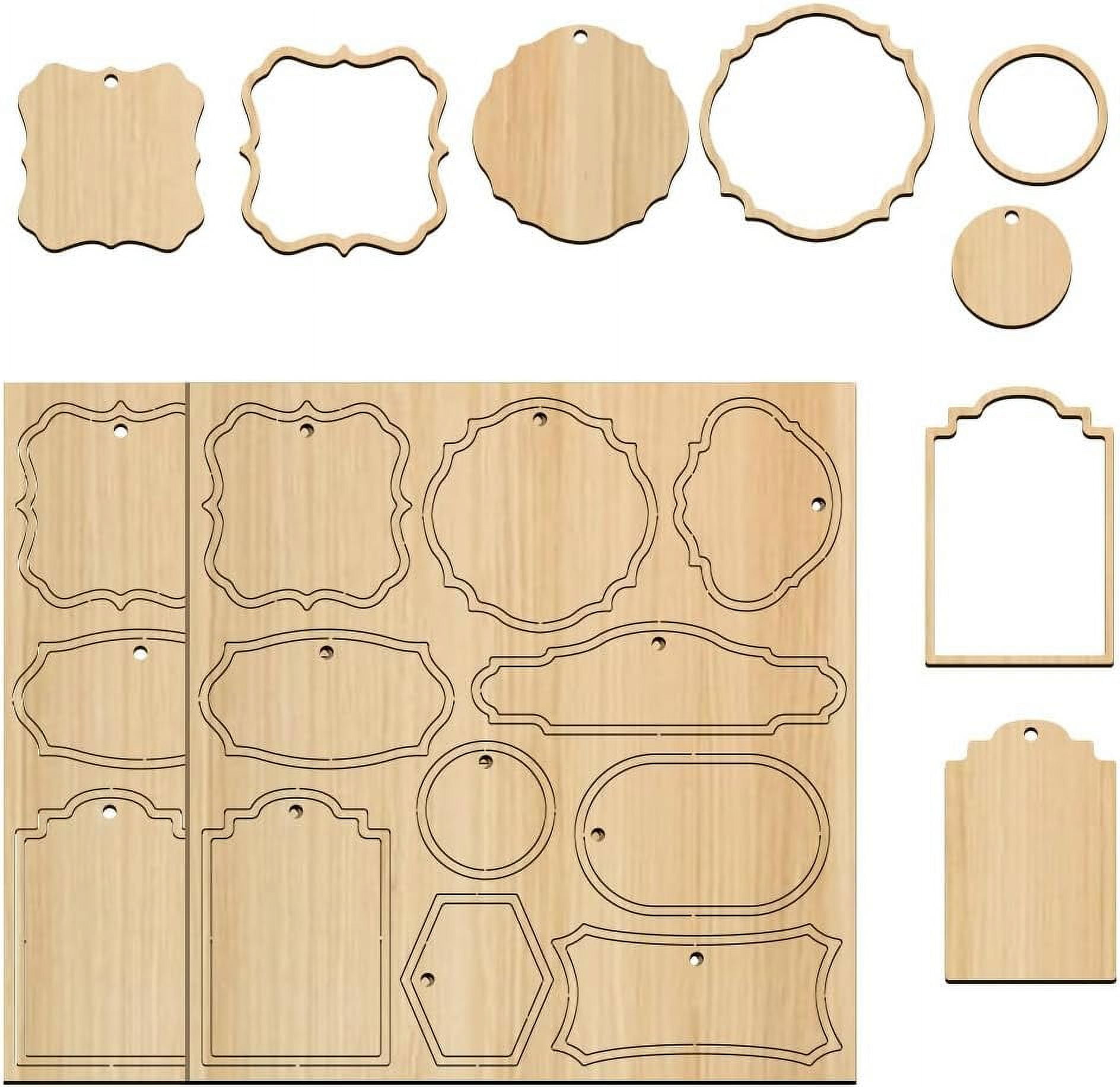 Pack Easter Shapes - Laser Cut Out Unfinished Wood Craft Shapes PK25 Pack Easter Shapes - Laser Cut Out Unfinished Wood Craft Shapes PK25