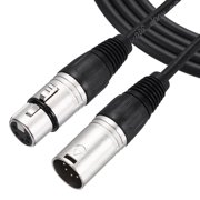 2Pcs 5 Pin XLR Cable 3 ft XLR Microphone Cable for Stage Studio Cable