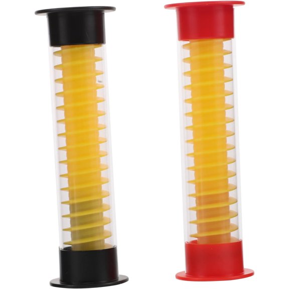 2Pcs 5 Second Hourglass Timer with Sound Mini Sand Clock Timer for Game Timing Board Games Party Accessory