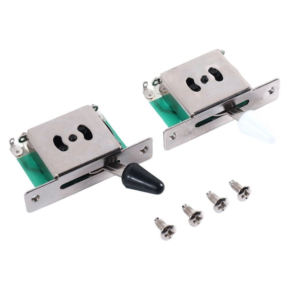 2Pcs 5 Way Pickup Selector Toggle Switch for /SQ Series Electric Guitar Shift Switchs